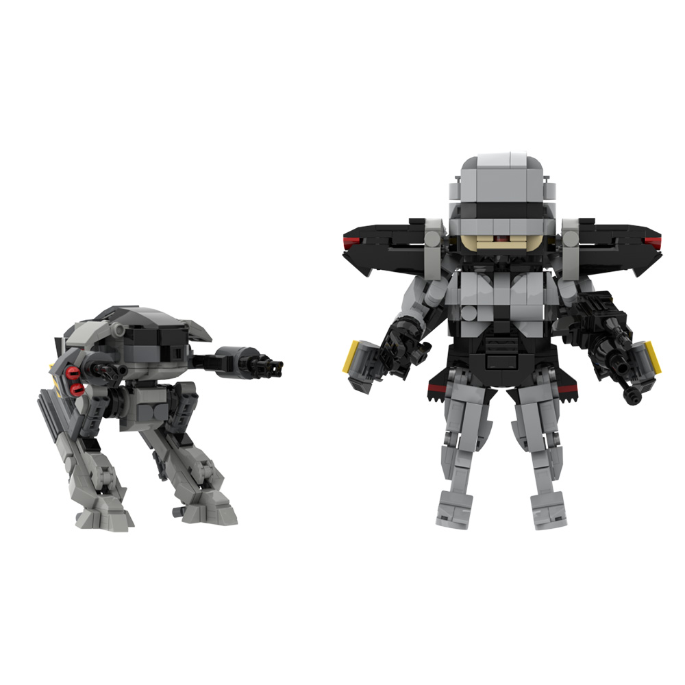 MOC Movie RoboCop Series Build - Model Kit Robocop 评论和价格