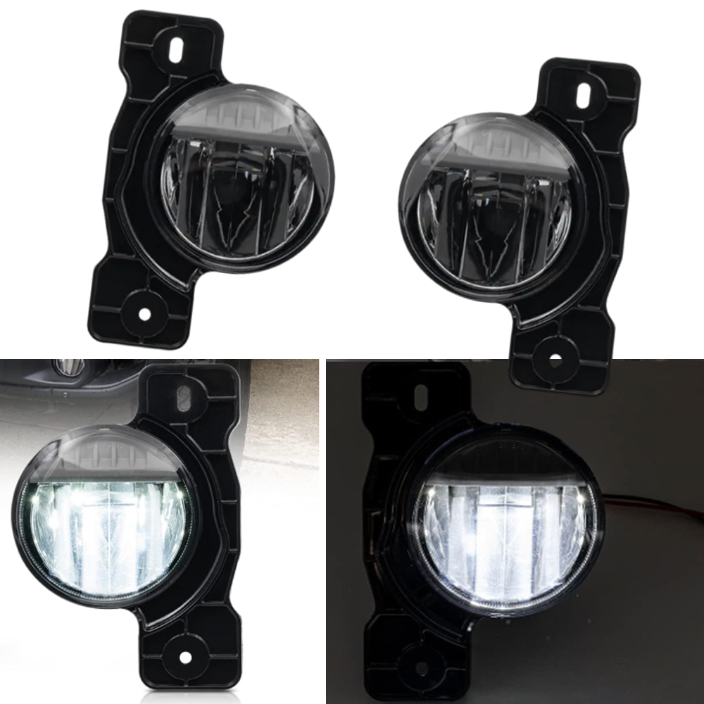 2pcs LED Fog Driving Lights Fo - Model Kit Jeep 评论和价格