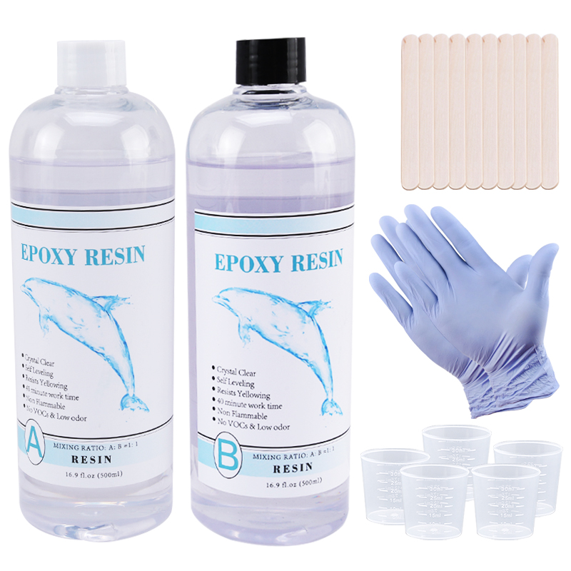 1:1 Clear Epoxy Resin Crystal  - Resin Kit Cast 评论和价格