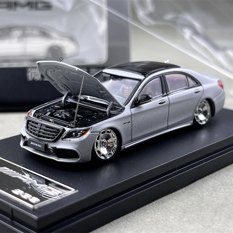 RM 1/64 S63 W222 Alloy Racing  - Model Kit Rg 评论和价格