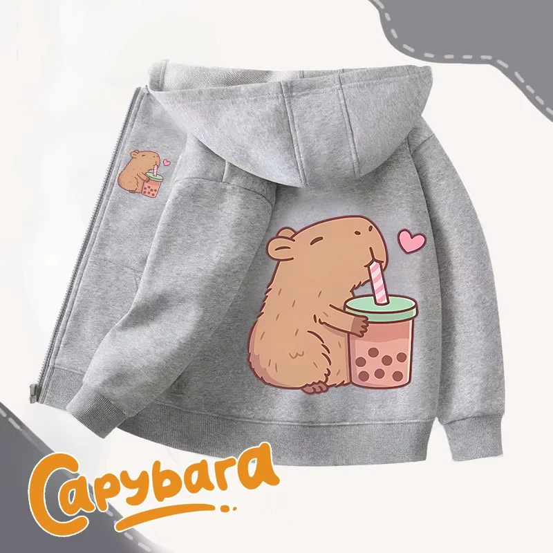 Capybara Zipper Hoodies Coats  - Model Kit Varnish 评论和价格