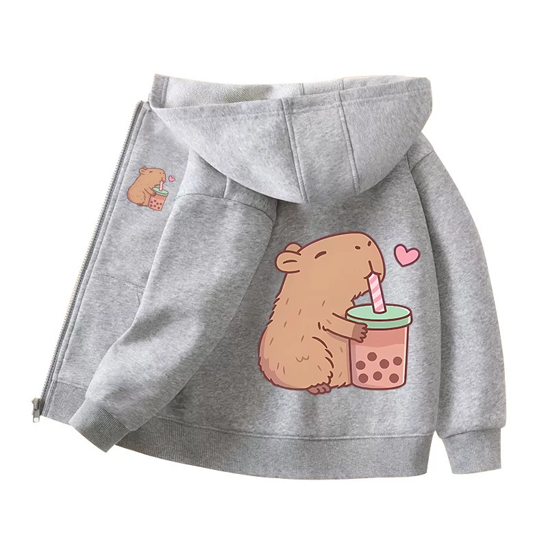 Capybara Zipper Hoodies Coats  - Model Kit Varnish 评论和价格