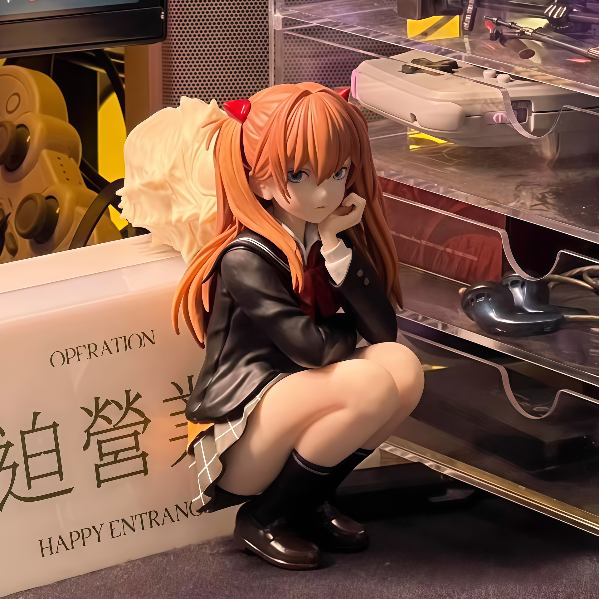 11cm Anime Girl Asuka Academic - Model Kit Aoshima 评论和价格