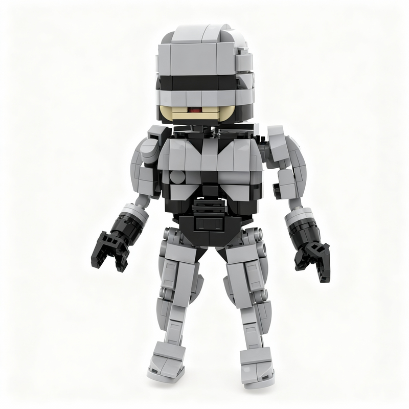 NEW 457PCS MOC Creative Model  - Model Kit Robocop 评论和价格