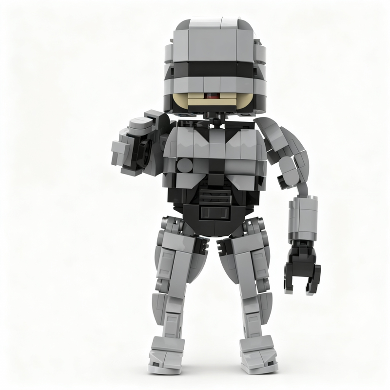 NEW 457PCS MOC Creative Model  - Model Kit Robocop 评论和价格