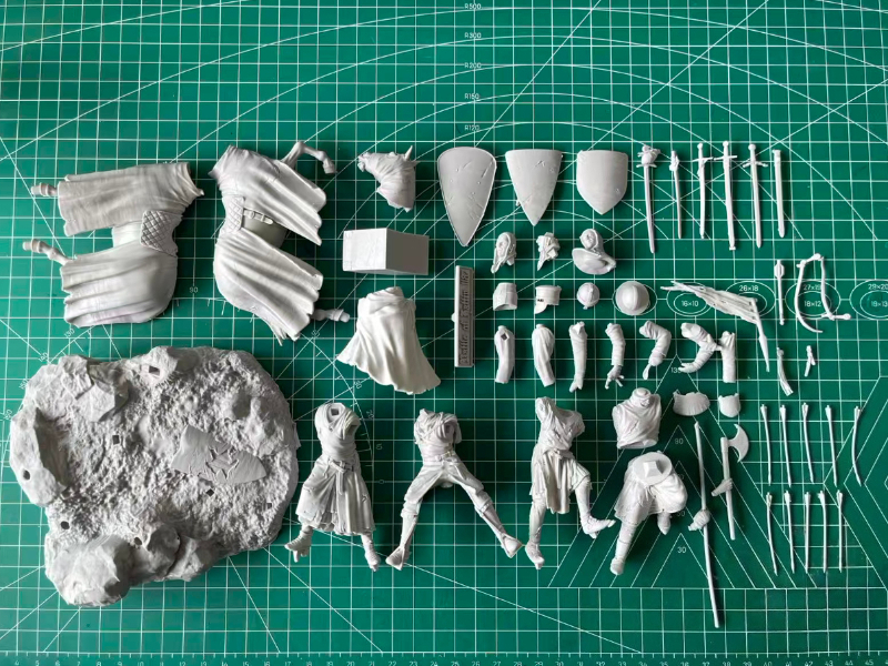1/24 Scale 75mm DieCast Resin  - Model Kit Wargreymon 评论和价格