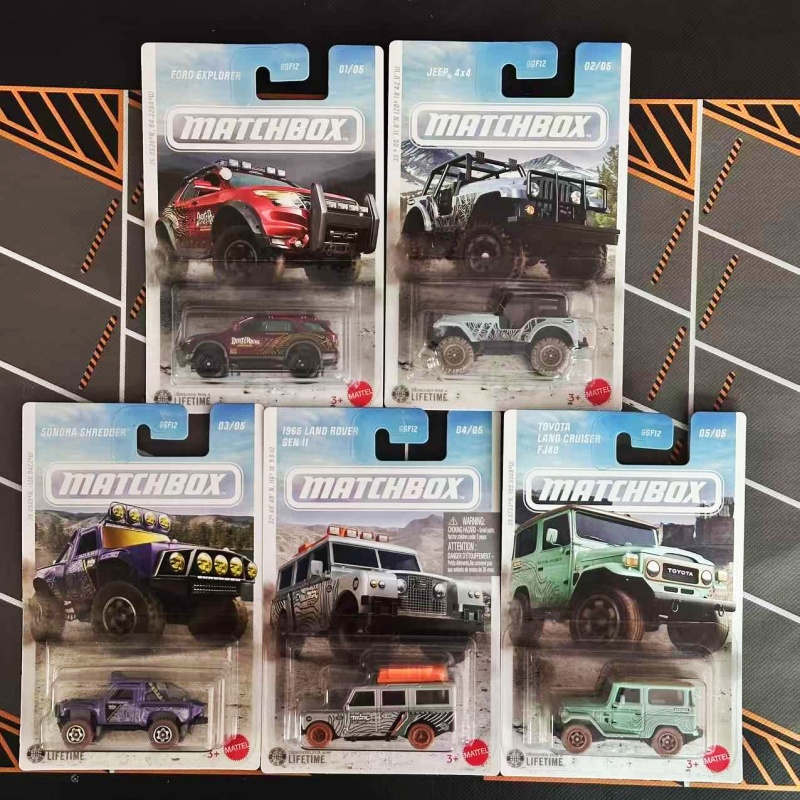 MATCHBOX Diecast Car 1:64 Off- - Model Kit Jeep 评论和价格