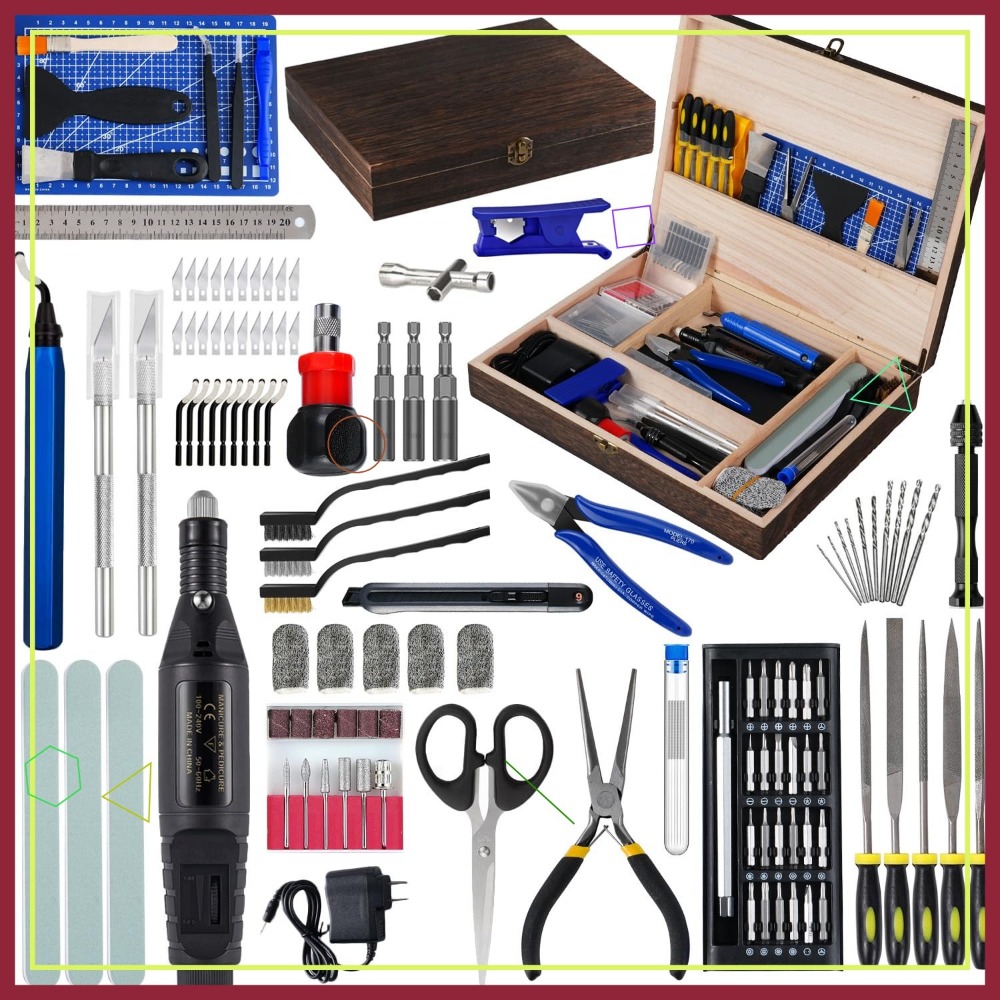 124-Piece 3D Printer Tool Kit  - Youtube Model Kit 评论和价格
