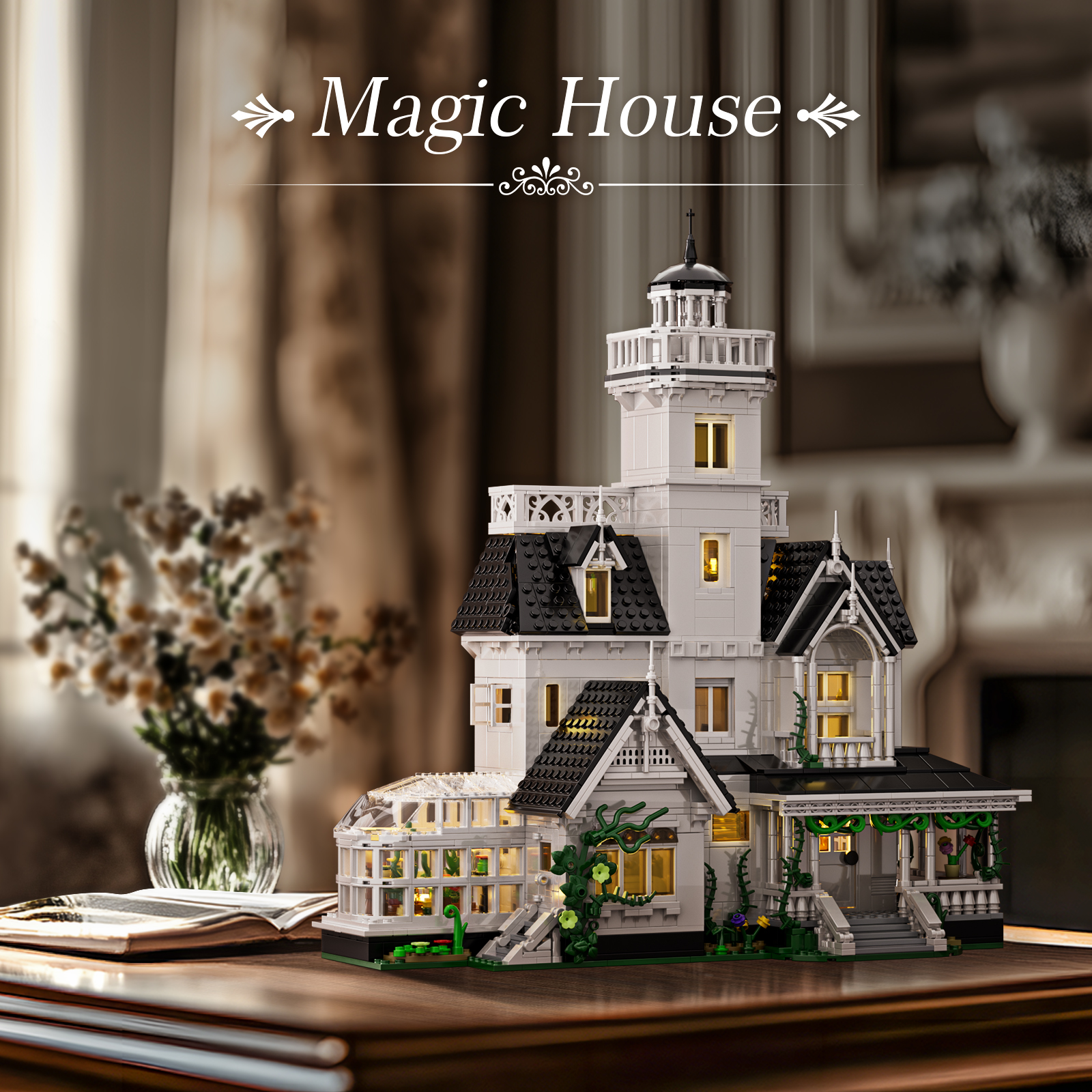 1877 Pcs Magic House Blocks Se - Model Kit Robocop 评论和价格