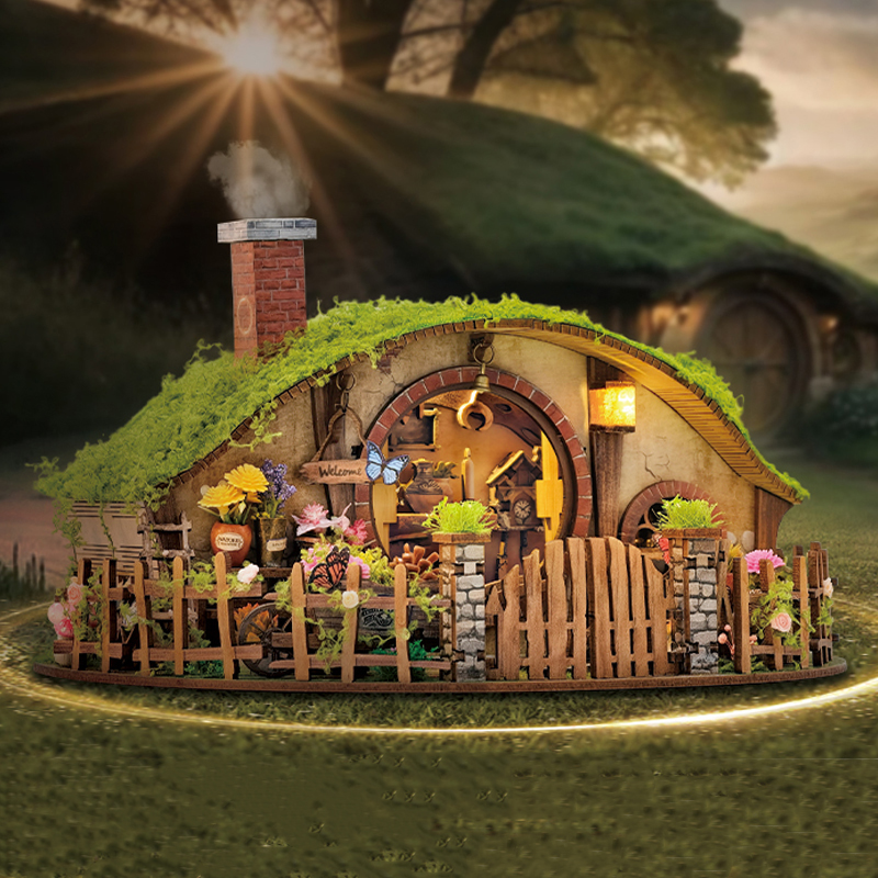 Wooden DIY Magic Ring Dollhous - Model Kit Walmart 评论和价格