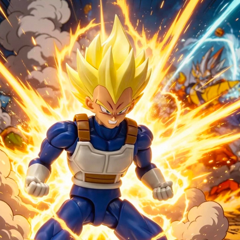Hot Dragon Ball Shf Vegeta Cus - Model Kit Dragon 评论和价格