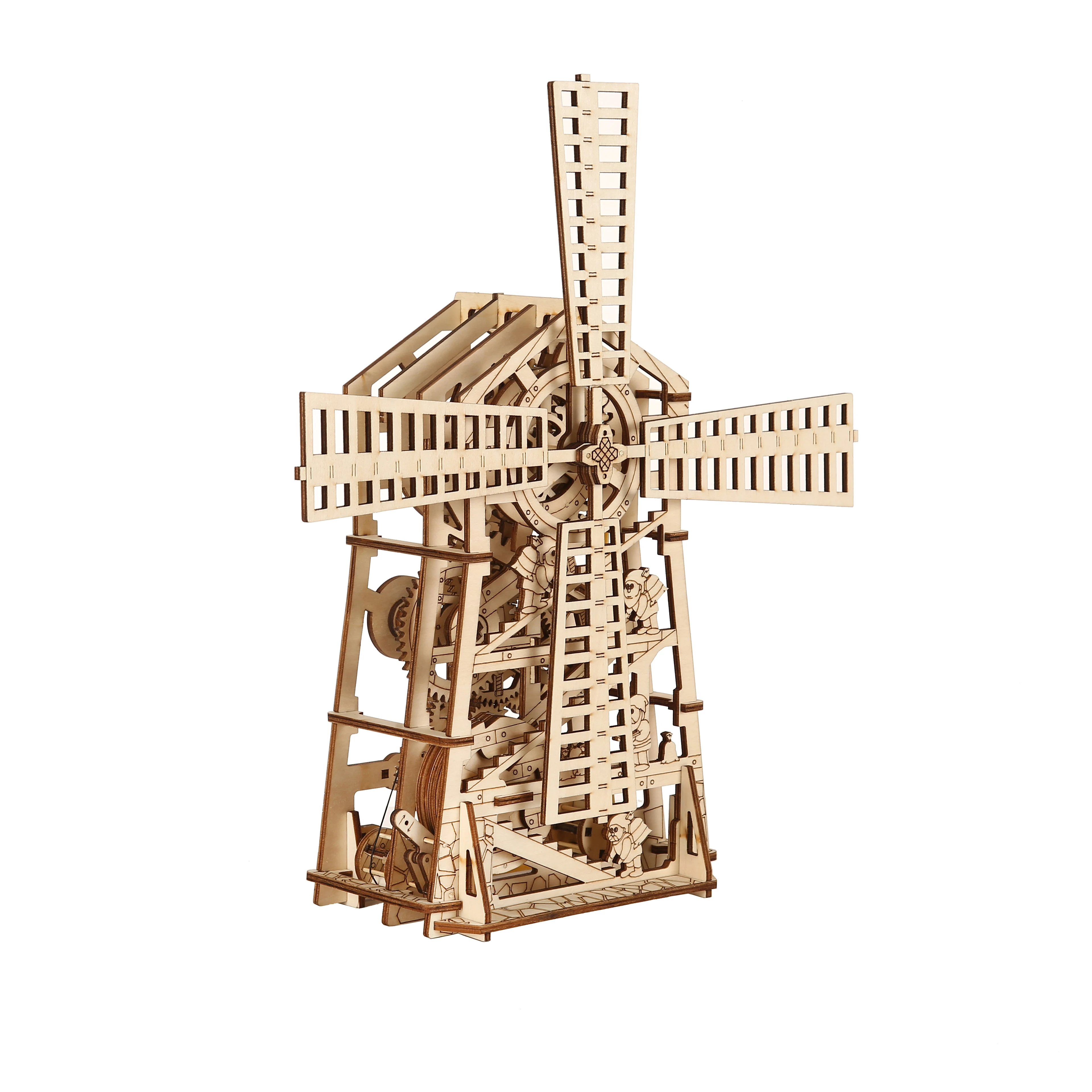 Dutch windmill 3D Wooden Puzzl - Model Kit History 评论和价格