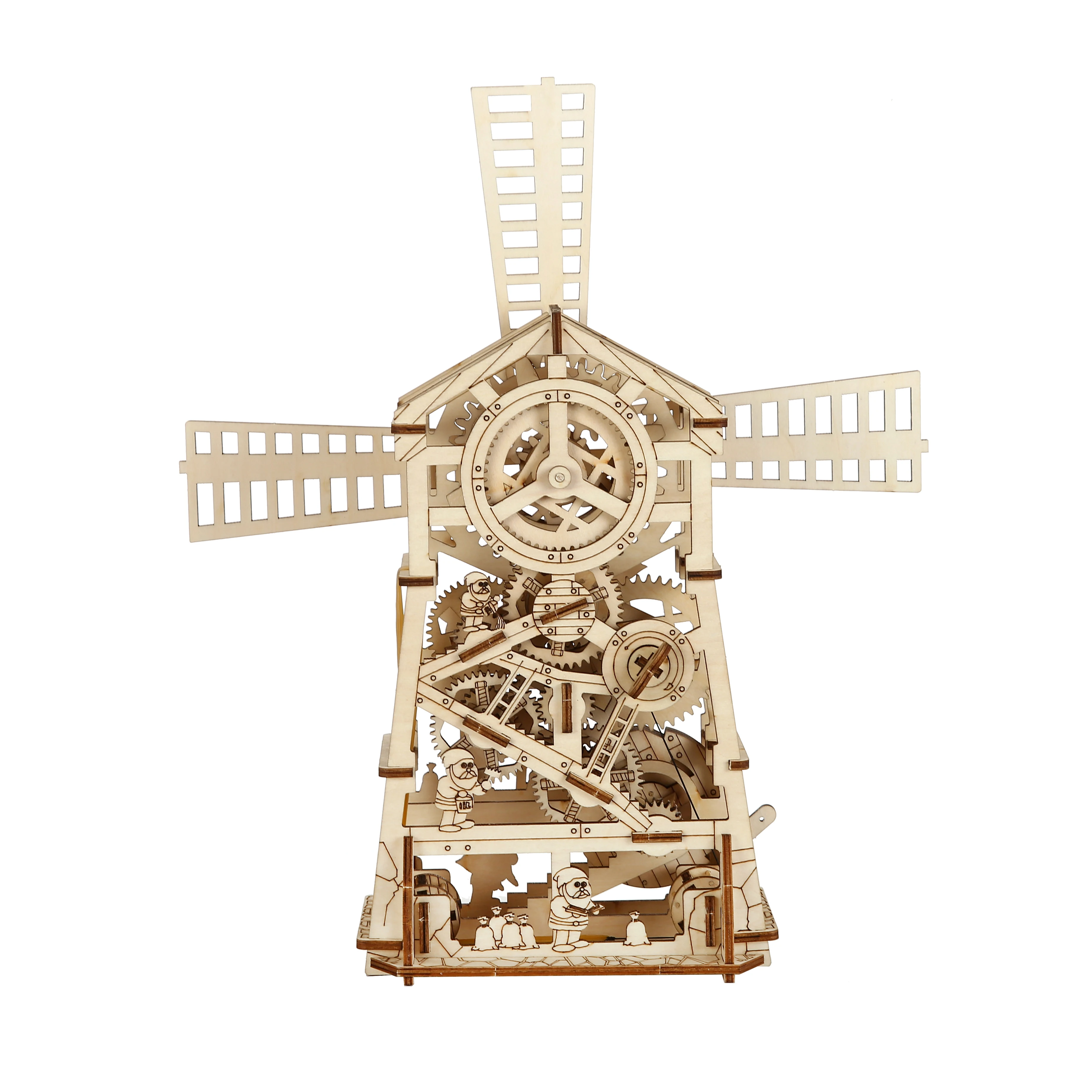 Dutch windmill 3D Wooden Puzzl - Model Kit History 评论和价格