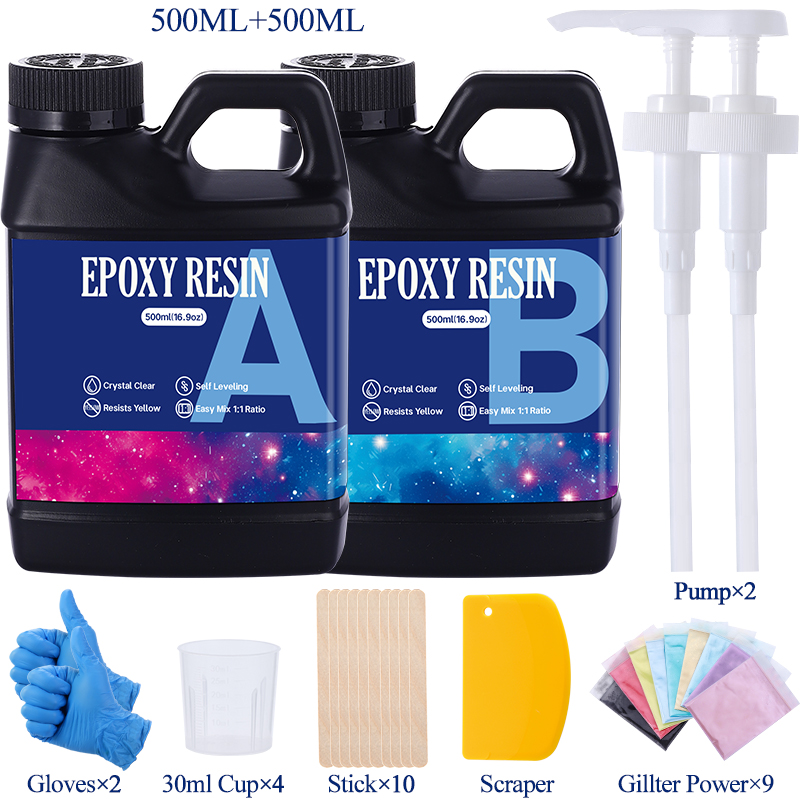 Fast Curing 1:1 Crystal Clear  - Resin Kit Cast 评论和价格