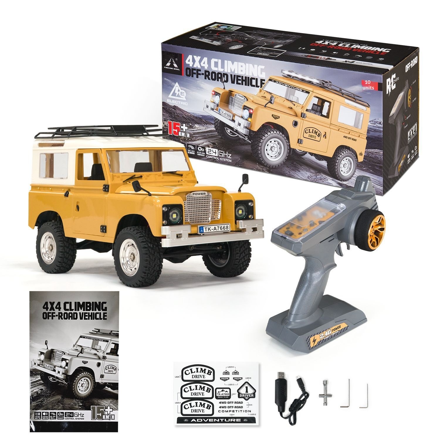 New 1:10 Full Scale Pickup 4X4 - Model Kit Varnish 评论和价格