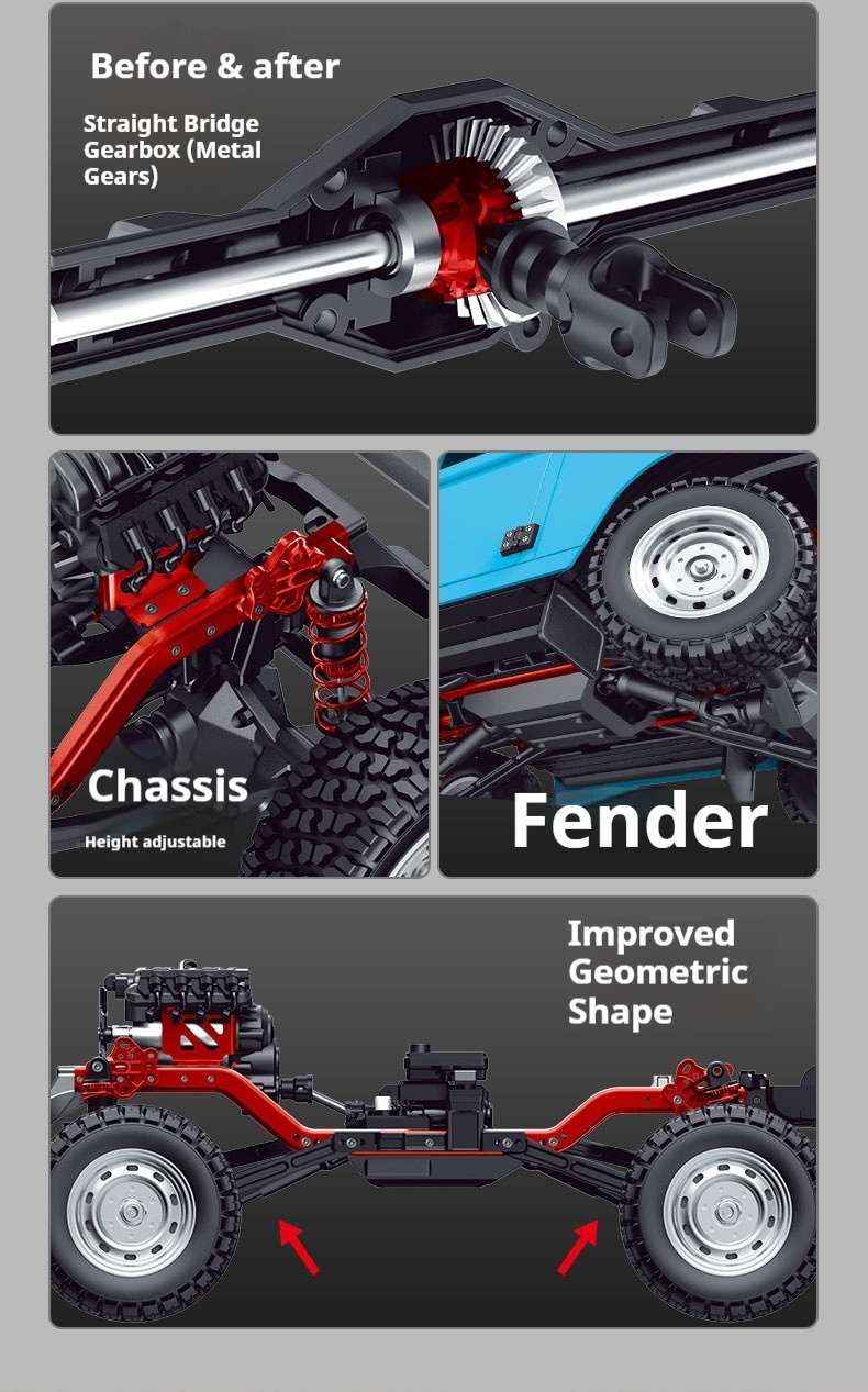 New 1:10 Full Scale Pickup 4X4 - Model Kit Varnish 评论和价格