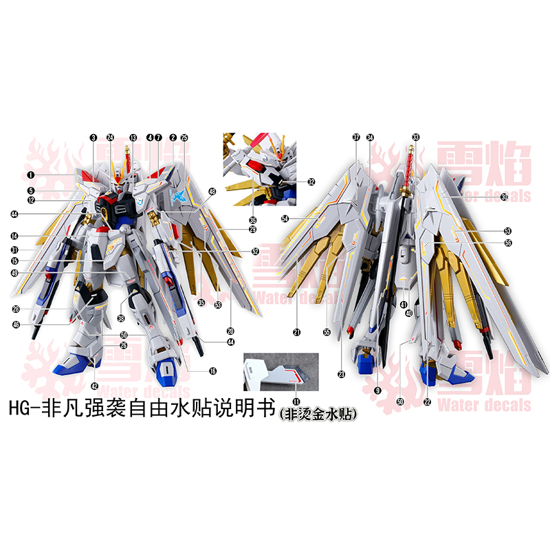 Model Decals Water Slide Decal - Model Kit Hg 评论和价格