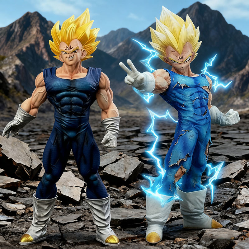 27cm DBZ Majin Vegeta Model Dr - Model Kit Kamen Rider 评论和价格