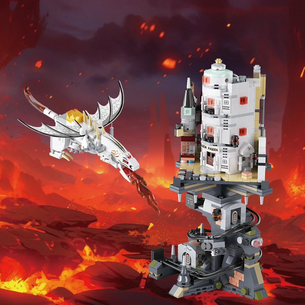 1000pcs Gringottses Wizard Tow - Model Kit Dragon 评论和价格