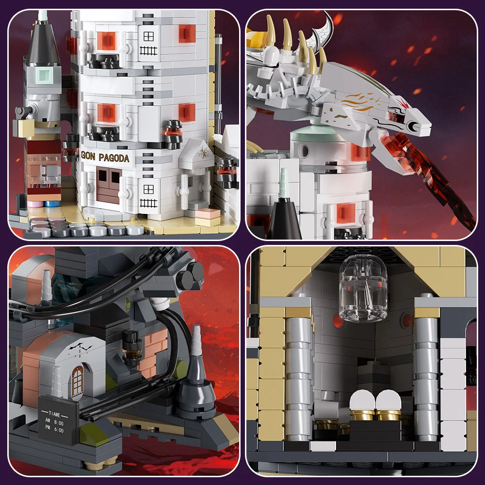 1000pcs Gringottses Wizard Tow - Model Kit Dragon 评论和价格