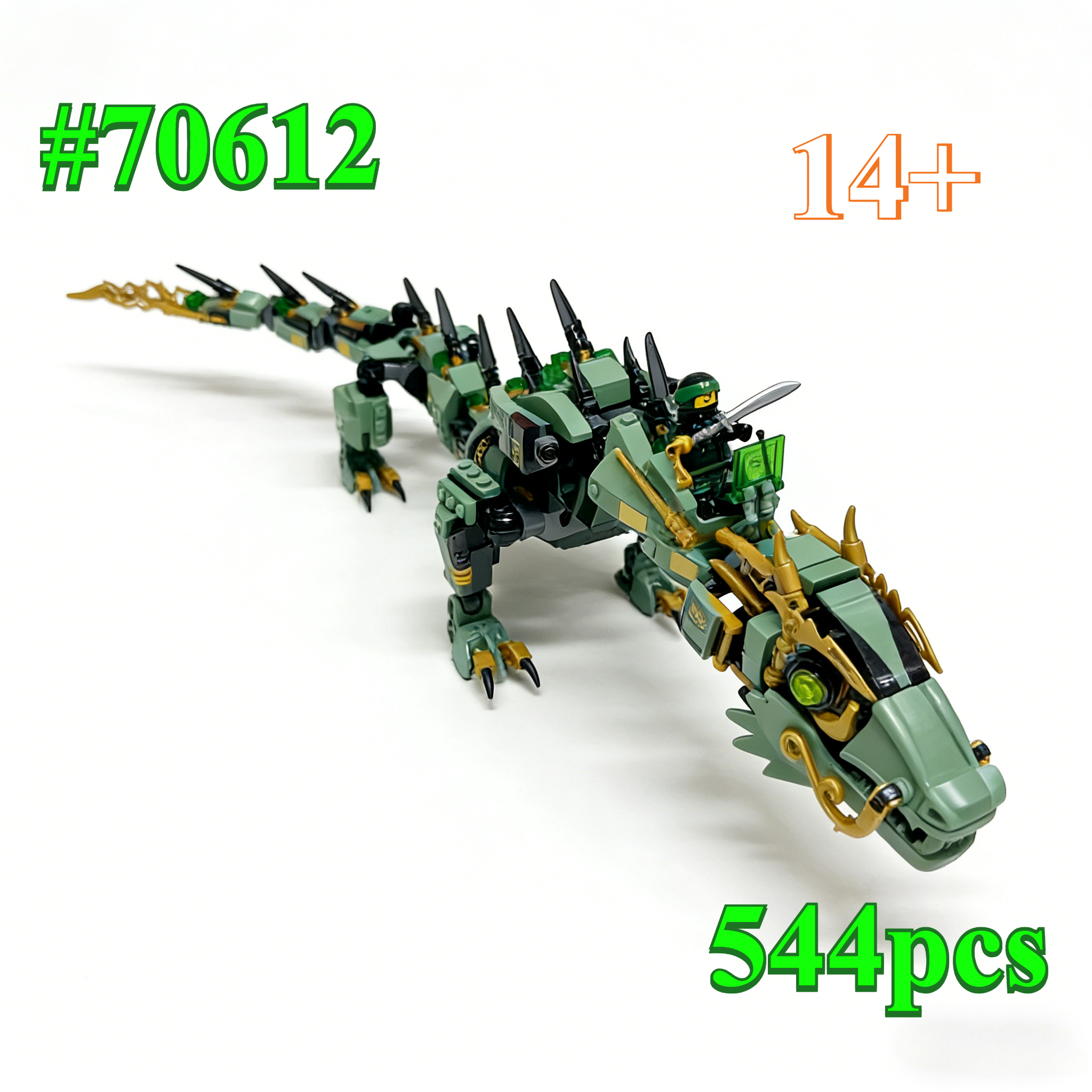 Handsome Green Dragon 70612 Bu - Model Kit Dragon 评论和价格