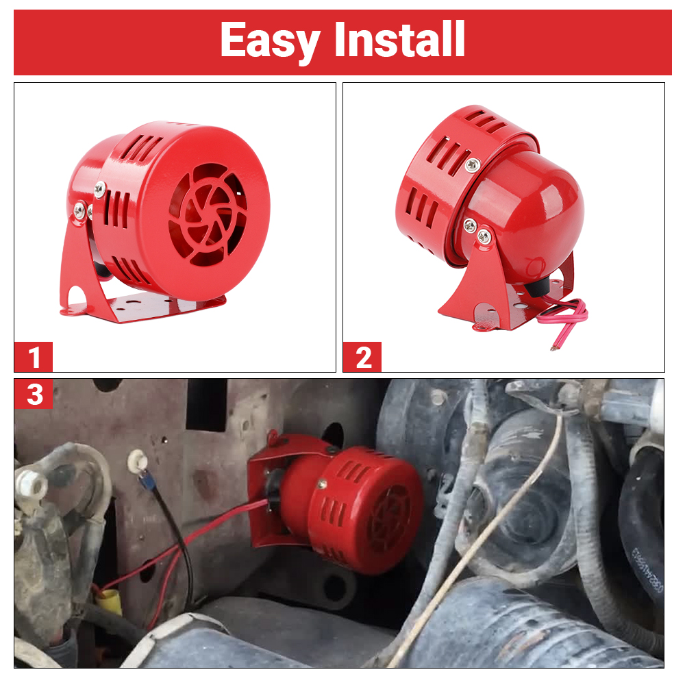 Car Air Raid fire Siren Horn E - Model Kit Ms General 评论和价格